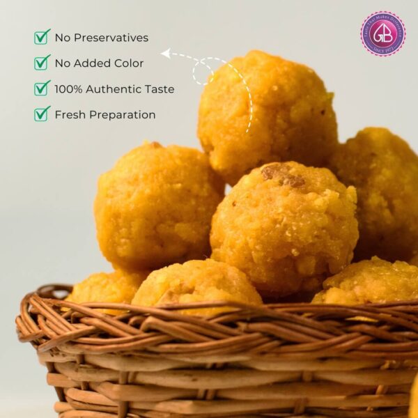 homemade laddu